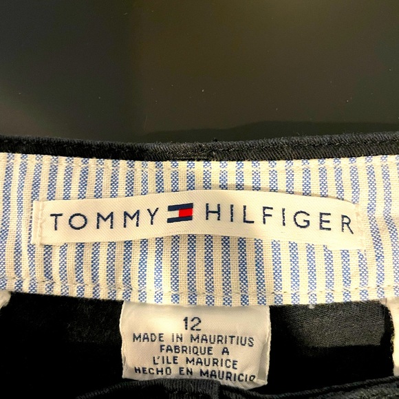 Tommy Hilfiger Classic Black Shorts Women’s Size 12 - Picture 7 of 10
